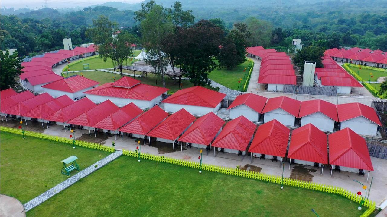 Praveg Tent City Narmada, Statue Of Unity Kevadia المظهر الخارجي الصورة