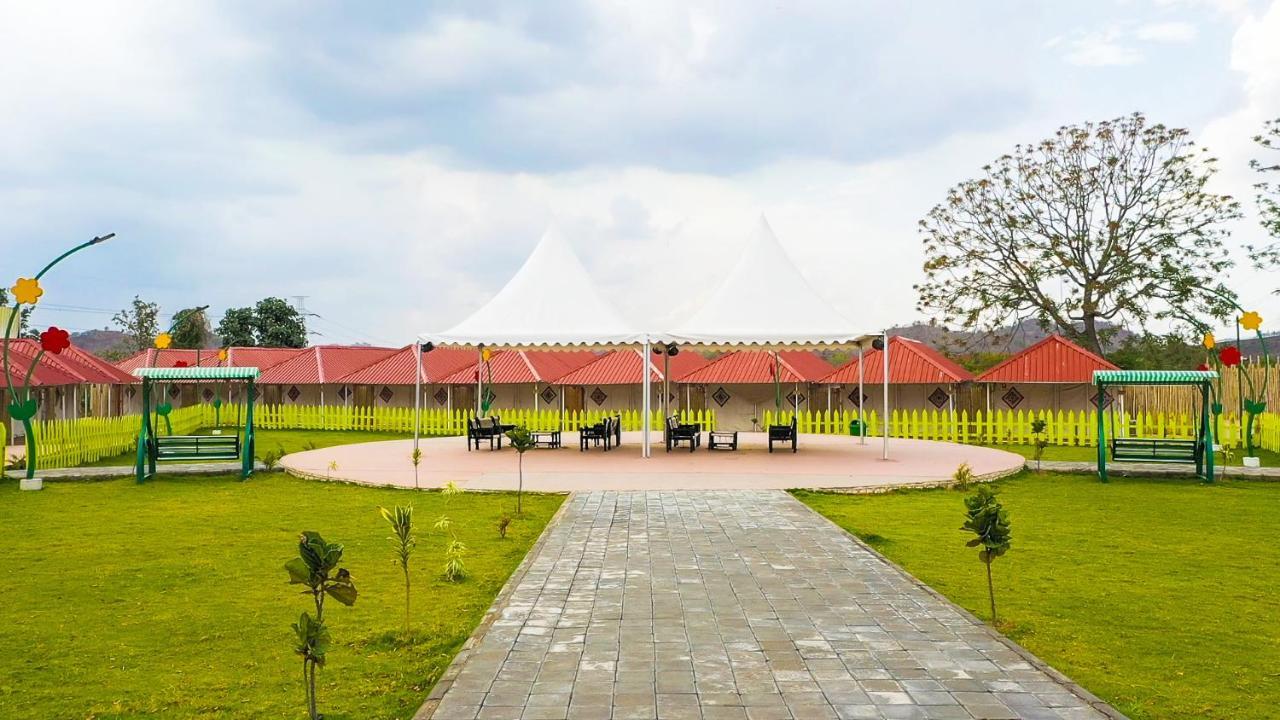 Praveg Tent City Narmada, Statue Of Unity Kevadia المظهر الخارجي الصورة