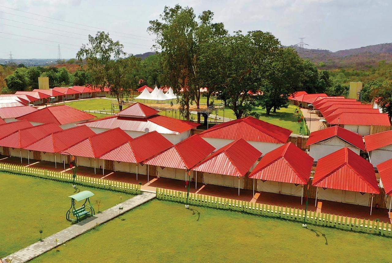 Praveg Tent City Narmada, Statue Of Unity Kevadia المظهر الخارجي الصورة