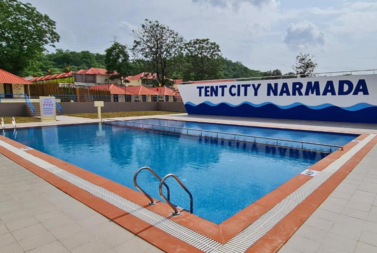 Praveg Tent City Narmada, Statue Of Unity Kevadia المظهر الخارجي الصورة