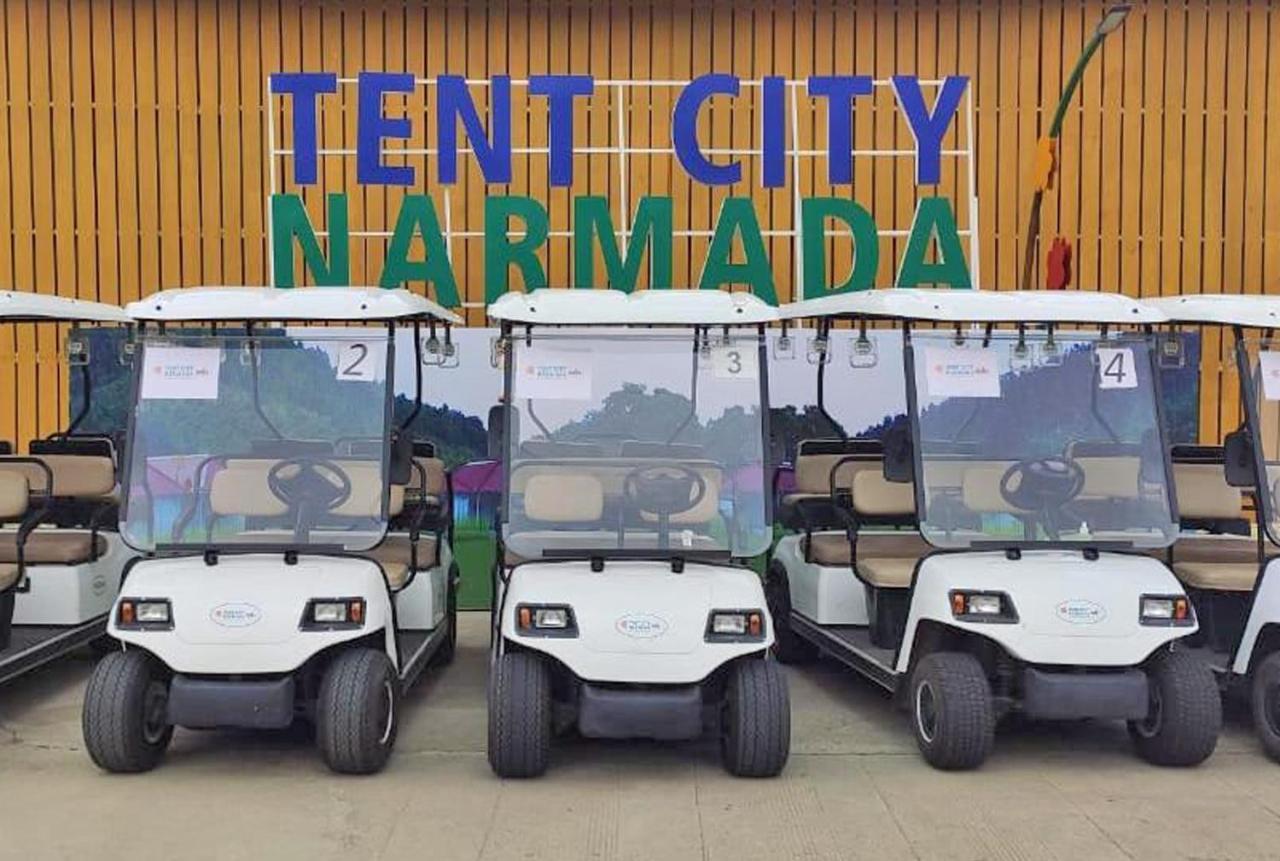 Praveg Tent City Narmada, Statue Of Unity Kevadia المظهر الخارجي الصورة