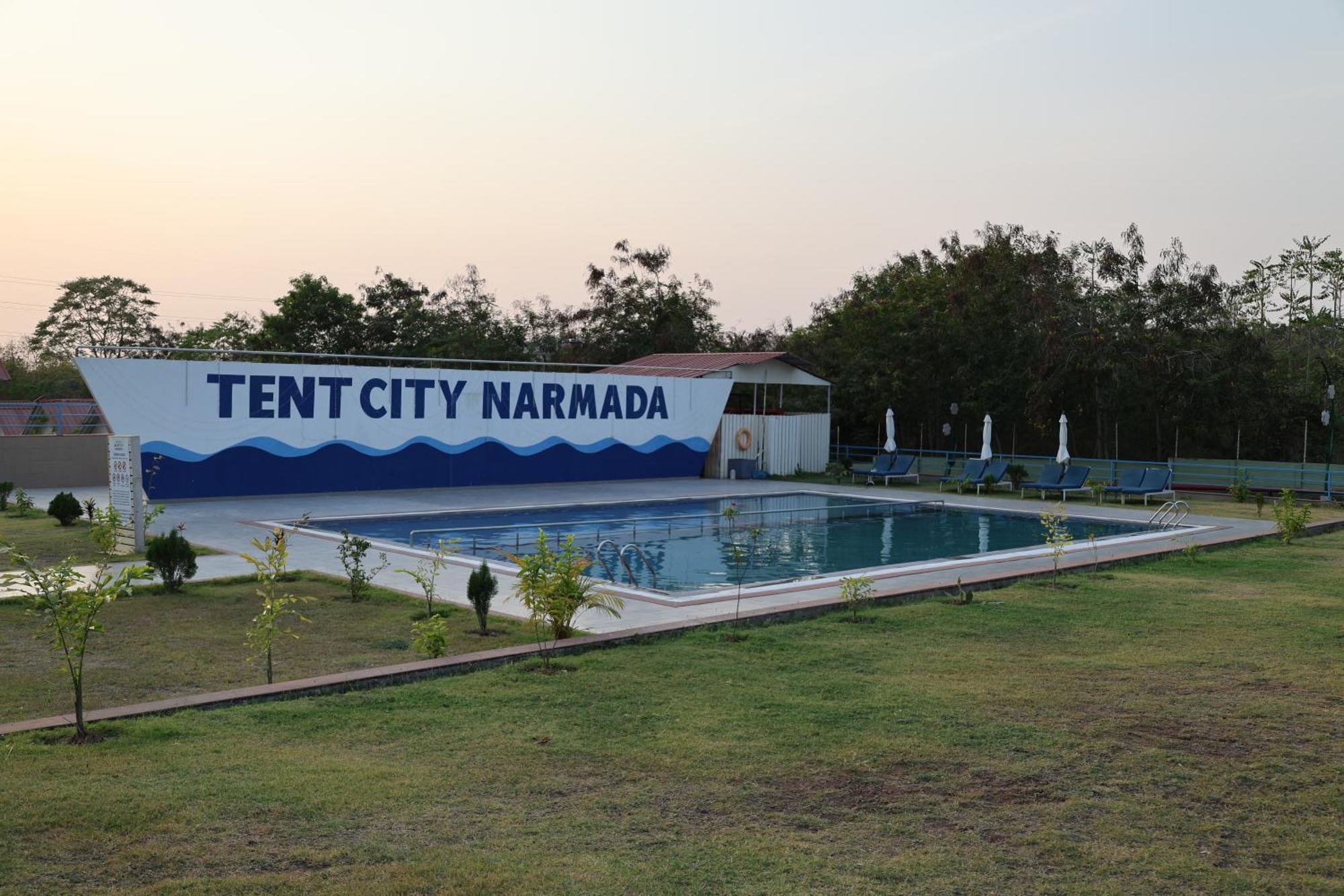 Praveg Tent City Narmada, Statue Of Unity Kevadia المظهر الخارجي الصورة